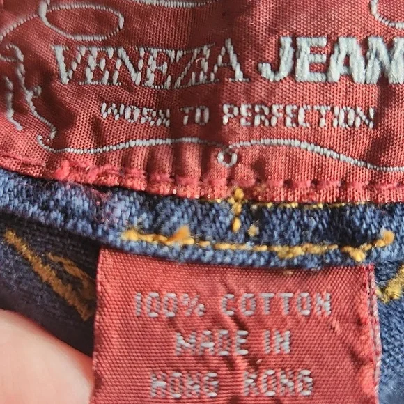 NWT Venezia Jeans Dark Blue Denim Women's Shorts Size 26 - Picture 8 of 8